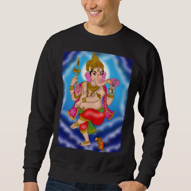 Moletom Camisola de Ganesha Dançante (Frente)