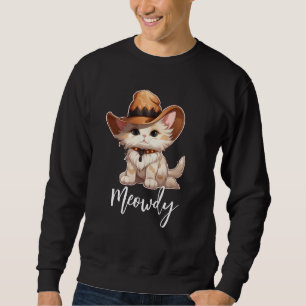 Moletom Camisola de gato ocidental, muito engraçado