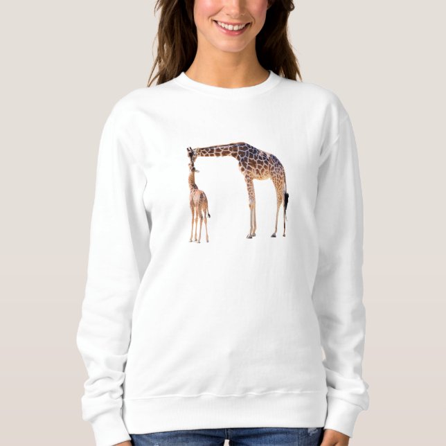 Moletom Camisola de Girafas Africanas (Frente)