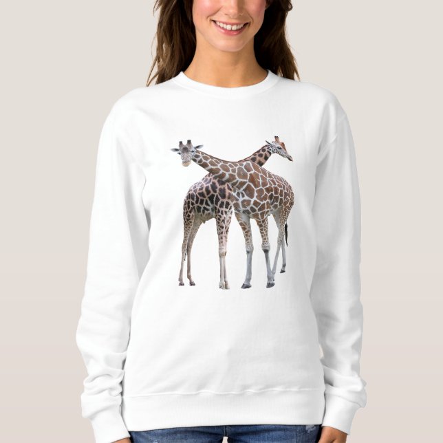 Moletom Camisola de Girafas Africanas (Frente)