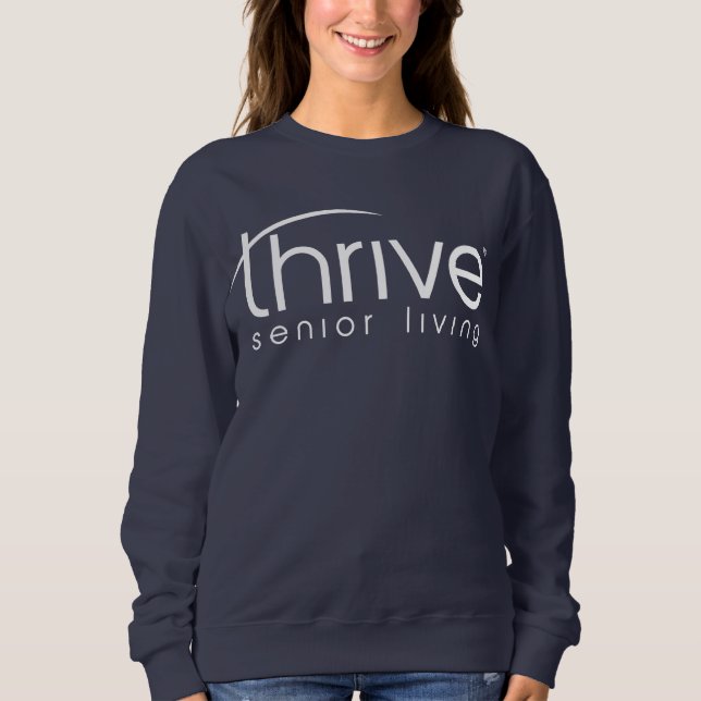 Moletom Camisola de gola redonda Thrive (Frente)