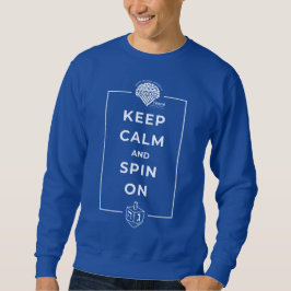Moletom Camisola de Hanukkah para Adultos - "Mantenha a ca