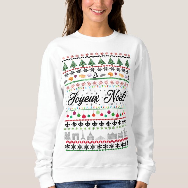Moletom Camisola de Joyeux Noël (Frente)