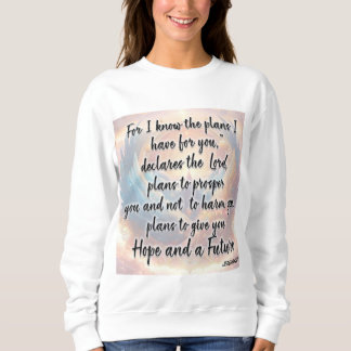 Moletom Camisola de leite feminino - Jeremiah 29:11