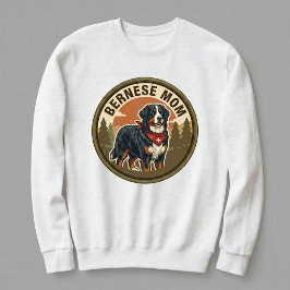 Moletom Camisola de Mãe Bernese Bernese Mountain Dog Prese