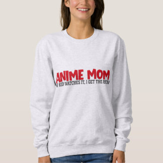 Moletom Camisola de Mãe de Anime, citação engraçada de mãe