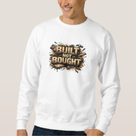 Moletom Camisola de Malha Grunge Carpinteiro Feito Não Com
