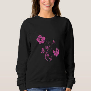 Moletom Camisola de Malha Pretty Petals Aesthetic Art