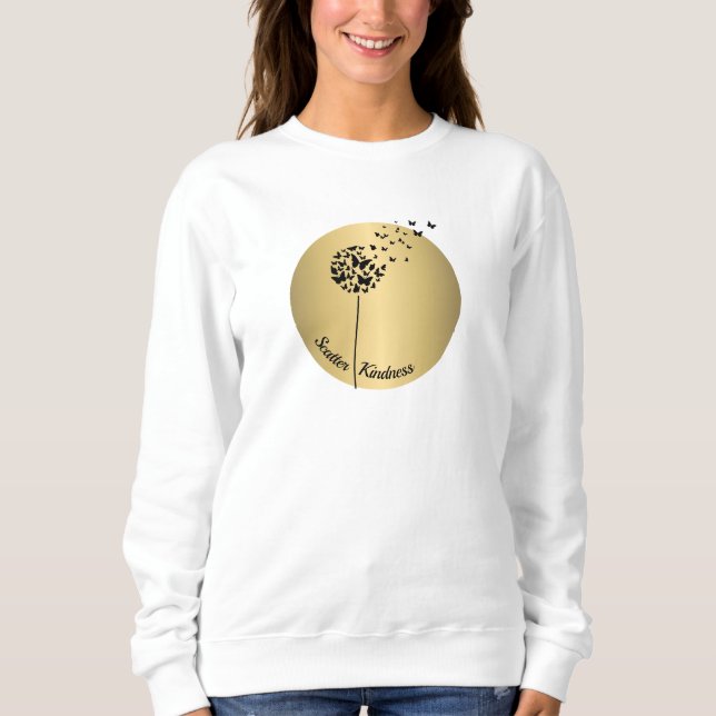 Moletom Camisola de Malha Scatter Kindness (Frente)