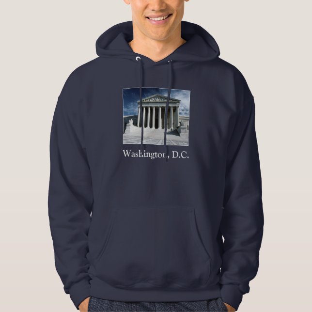 Moletom Camisola de manga comprida com capuz do Supremo Tr (Frente)