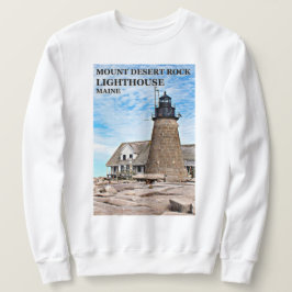 Moletom Camisola de Manga Comprida Mount Desert Rock Light