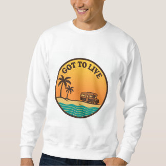 Moletom Camisola de Manga Comprida Retro Sunset Got To Liv