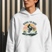 Camisola de manga comprida Retro Sunset para motoc