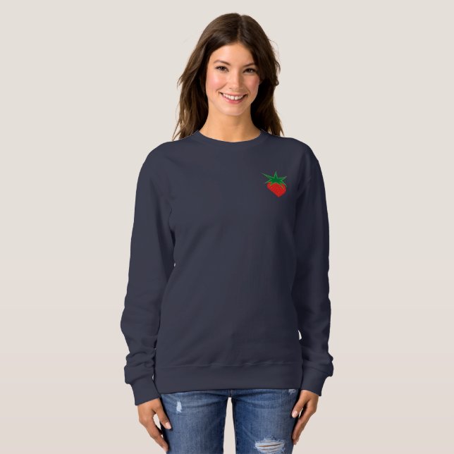 Moletom Camisola de morango (Frente Completa)