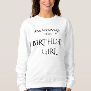 Moletom Camisola de mulher comemorando o aniversário da fi