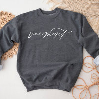 Camisola de mulheres do Estado de Script Vermont