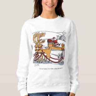Moletom Camisola de mulheres Unicorn Reindeer