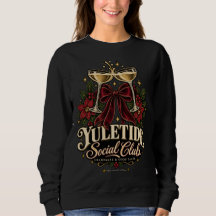 Camisola de Natal com Champanhe do Clube Social Yu