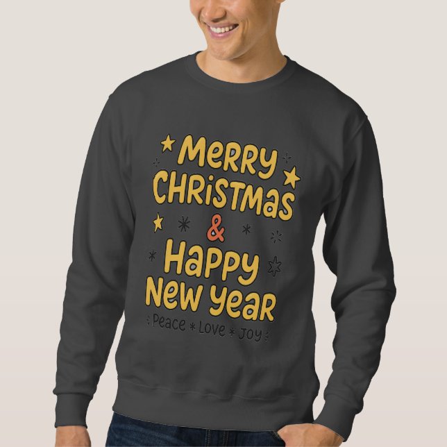 Moletom Camisola de Natal e Ano Novo (Frente)