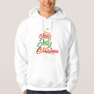 Moletom Camisola de Natal Holly Jolly Unisex
