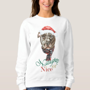 Moletom Camisola de Natal Pit Bull
