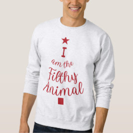 Moletom Camisola de Natal, Ya suja Animal, Sweater