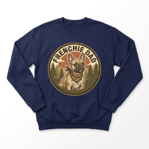 Moletom Camisola de Pai Frenchie French Bulldog Presente p
