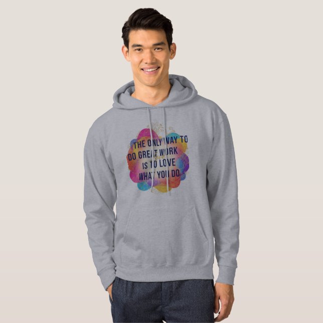 Moletom Camisola de Progresso Não Perfeição (Frente Completa)