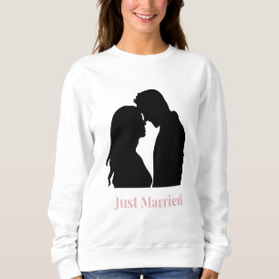 Moletom camisola de recem casados