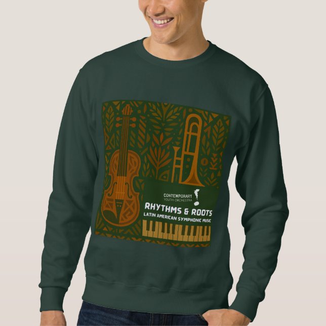 Moletom Camisola de Rhythms & Roots (Frente)