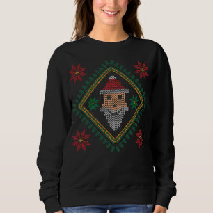 Moletom Camisola de sorriso do Natal do feriado de Papai