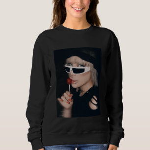 Moletom Camisola de suor humor princesa rebelde
