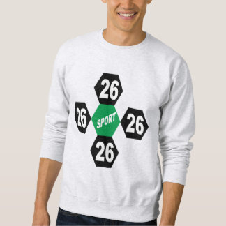 Moletom Camisola de suor masculina cinza DESIGN DESPORTO 2