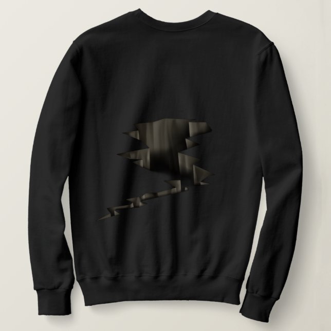 Moletom Camisola de sweatshirt  Design elegante e calmo (Verso do Design)