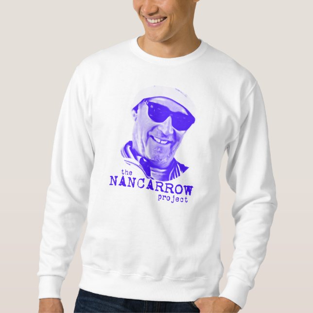 Moletom Camisola de TNP -- branco/azul (Frente)