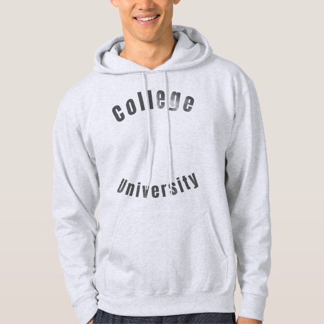 Moletom Camisola de Universidade (Frente)