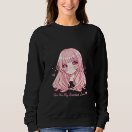 Moletom Camisola de Valentina de Anime Fofa
