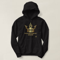 Camisola de véu de alto direito e capuz