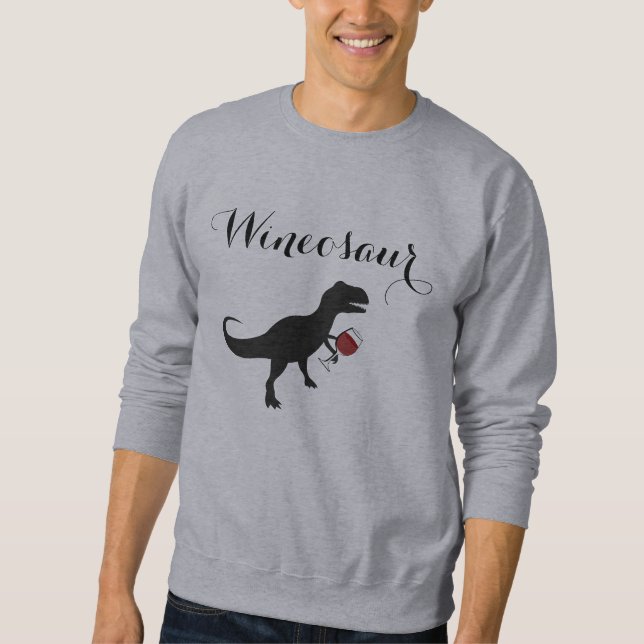Moletom Camisola de Wineosaur (Frente)
