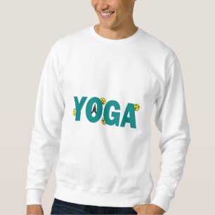 Moletom Camisola de Yoga com Emoji para Homens