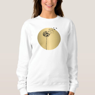Moletom Camisola Dente-de-Leão Dourado