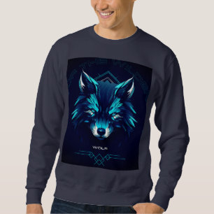 Moletom camisola design de lobo