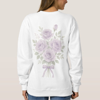 Moletom Camisola do Dia das Mães Flor de Lilás