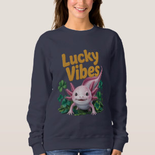 Moletom Camisola do Dia de São Patrício com Vibrações Sort