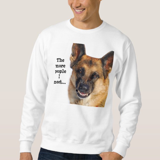Moletom Camisola do german shepherd (Frente)