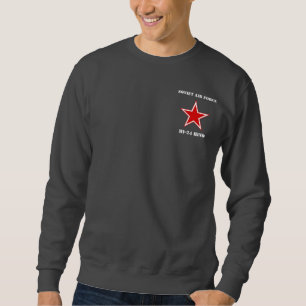 Moletom Camisola do helicóptero traseiro do soviete MI-24