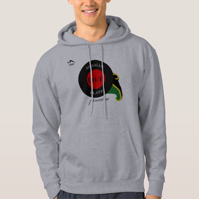 Moletom Camisola do Hoodie da placa do Dub da reggae de (Frente)