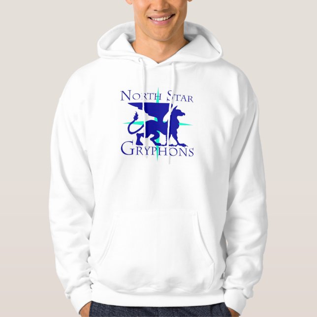 Moletom Camisola do Hoodie de Gryphons da estrela norte do (Frente)