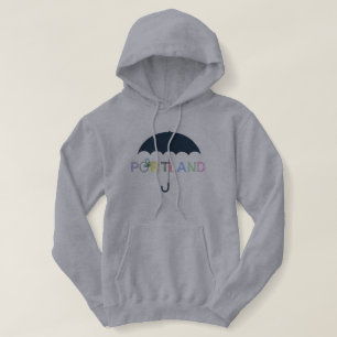 Moletom Camisola do Hoodie do guarda-chuva da bicicleta de