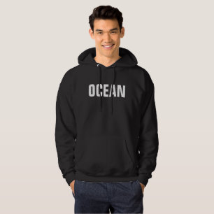Moletom Camisola do "oceano" dos homens